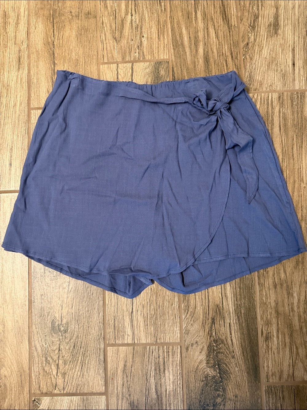 LuLaRoe Rose Wrap Skort with Side Tie NWT Size Small Periwinkle Blue